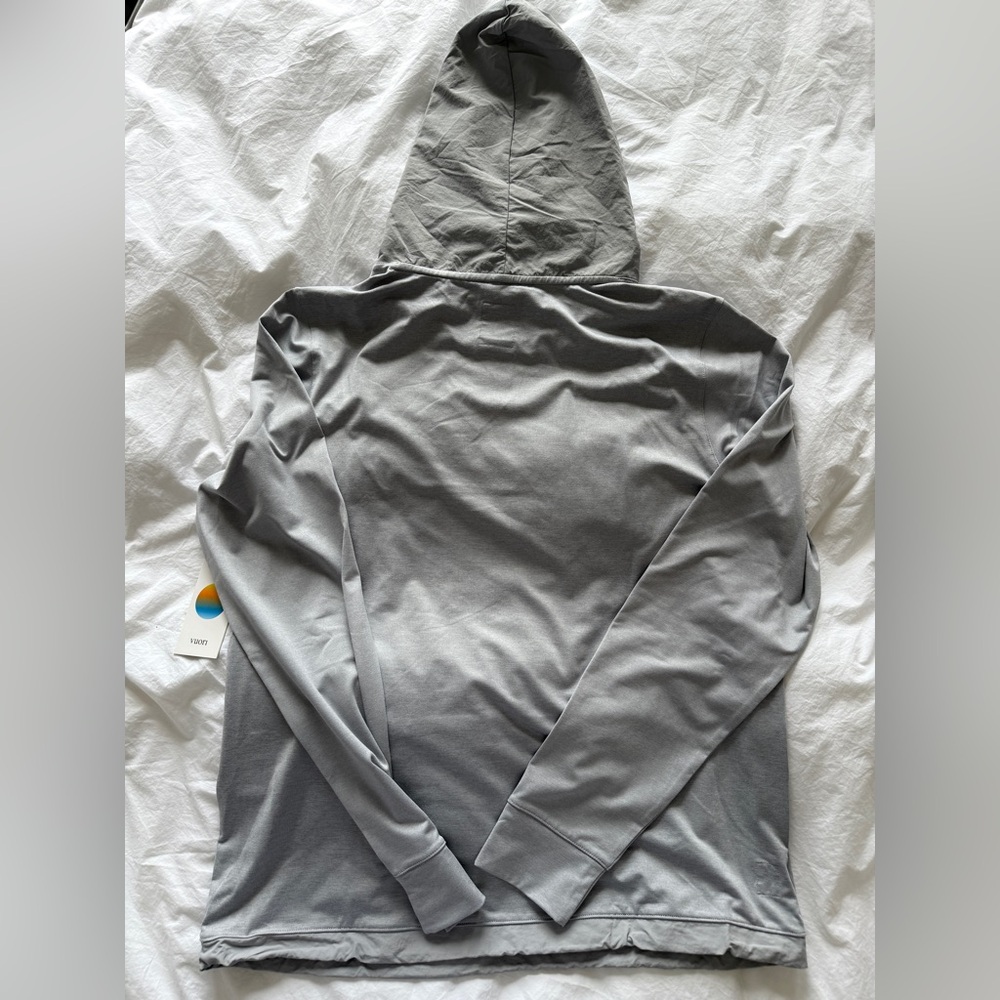 Vuori Light Gray Hoodie - Picture 2 of 4